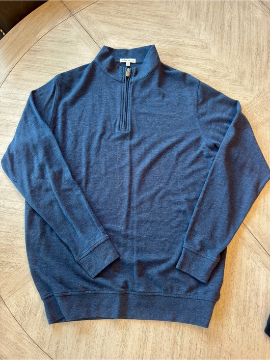 Peter Millar Other - Peter Millar Quarter-Zip Men’s Sweater - Navy Blue